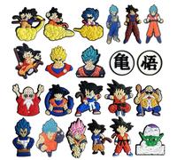 Driflo 22 Pieces, Ball Croc Charms, Ball Shoe Charms Decorations, Anime Croc C-harms, Cartoon Diy Shoe Accessories, Cartoon PVC, for Men Women Party Birthday Gifts