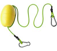 Drift Anchor Tow Throw Leash Line with EVA Buoy Float & Clip/Markers for Anchors at The Beach, Lake, or Sandbar Water