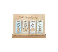 Drift Away Nautical Keyring (Pack of 24) Something Different Multi One Size