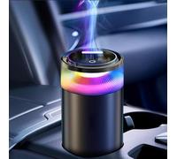 Drift Car Air Freshener, 8 Colorful Ambient Light & Smart Car Air Freshener, Car Scent 3 Mode, Diffuser, Adjustable Intensity, Lasts 6 Months,Car Fragrance Premium Scents Refill X2 Freshener