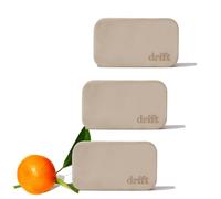 Drift Car Air Freshener - Stone Air Freshener - Car Odor Eliminator - Grove Scent Refill - Pack of 3, Gray