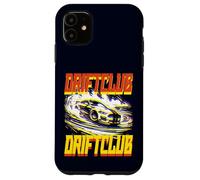 Drift Car - Retro Futuristic Style Japanese Auto Racing Case for iPhone 11