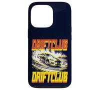 Drift Car - Retro Futuristic Style Japanese Auto Racing Case for iPhone 13 Pro