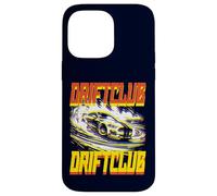 Drift Car - Retro Futuristic Style Japanese Auto Racing Case for iPhone 14 Pro Max