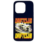 Drift Car - Retro Futuristic Style Japanese Auto Racing Case for iPhone 15 Pro