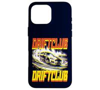 Drift Car - Retro Futuristic Style Japanese Auto Racing Case for iPhone 16 Pro Max