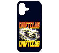 Drift Car - Retro Futuristic Style Japanese Auto Racing Case for iPhone 17