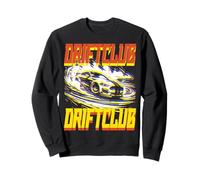 Drift Car - Retro Futuristic Style Japanese Auto Racing Sweatshirt