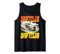 Drift Car - Retro Futuristic Style Japanese Auto Racing Tank Top