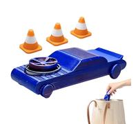 Drift Car - Small Finger Drifting 3D Printed Fidget - Relief Drift Car with Traffic Cones,for Women Men Indoor Outdoor Home Office School Classroom Study Party