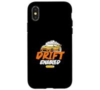 Drift Enabled Funny Drifting Vehicle For Drag Racer Drifters Case for iPhone X/XS