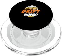 Drift Enabled Funny Drifting Vehicle For Drag Racer Drifters PopSockets PopGrip for MagSafe