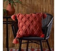 Drift Home - Alda Outdoor - Durable Cushion Cover - 43 x 43cm in Terracotta