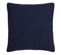 Drift Home - Hayden - 100% Recycled Cotton Cushion Cover - 43 x 43cm in Navy