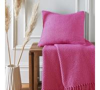 Drift Home - Hayden - Eco-Friendly Cushion Cover - 43 x 43cm in Pink