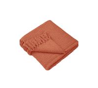 Drift Home 'Hayden' Eco-Friendly Throw in Terracotta | Size: 130 cm x 180 cm Drift Home Terracotta 130 cm x 180 cm
