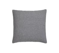 Drift Home 'Hayden' Filled 100% Cotton Basket Weave Cushion in Grey | Size: 43 cm x 43 cm Drift Home Grey 43 cm x 43 cm