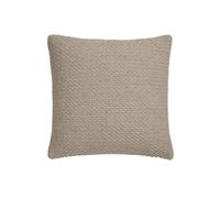 Drift Home 'Hayden' Filled 100% Cotton Basket Weave Cushion in Natural | Size: 43 cm x 43 cm Drift Home Natural 43 cm x 43 cm