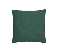 Drift Home 'Hayden' Filled 100% Recycled Sustainable Cotton Basket Weave Cushion in Green | Size: 43 cm x 43 cm Drift Home Green 43 cm x 43 cm