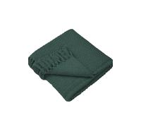 Drift Home 'Hayden' Textured Woven Throw in Green | Size: 200 cm x 200 cm Drift Home Green 200 cm x 200 cm