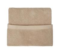 Drift Home - Natural Bath Towel (90 x 150cm) - Soft & Absorbent - 600GSM Premium Towel - Sustainable Cotton (BCI) - Recycled Bottles - Bathroom Towels in Natural - Bath Sheet/Gym Towel/Guest Towel