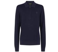 Drift Knitted Polo Shirt - Dark Ink XL