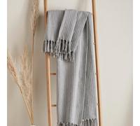 Drift Quinn Eco-Friendly Grey Woven Throw