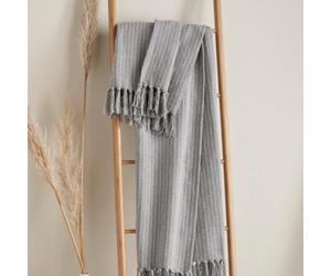 Drift Quinn Eco-Friendly Grey Woven Throw
