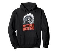 Drift Racing Life JDM Sideways Car Tire Smoke Oversteer Pullover Hoodie