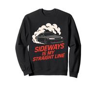 Drift Racing Life JDM Sideways Car Tire Smoke Oversteer Sweatshirt