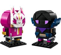 LEGO BrickHeadz Fortnite Drift & Raven Building Set 40884, 280 Pieces, Collectible Gaming Characters, Ages 10+