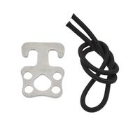 Drift Safety Rope Hook | Stainless Steel Dive Weight Belt Keeper Buckle | Long-lasting Reliability, Multifunctional Diving Safety Accessories for Water Activities Outdoor Sports Home Organization