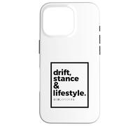 Drift Stance Lifestyle JDM Tuning Culture Static Slammed Fit Case for iPhone 16 Pro
