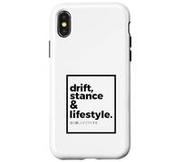 Drift Stance Lifestyle JDM Tuning Culture Static Slammed Fit Case for iPhone X/XS