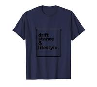 Drift Stance Lifestyle JDM Tuning Culture Static Slammed Fit T-Shirt
