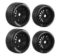 Drift Tires Set For ARRMA For Felony For Infraction 1/7 RC Parts | RC Car Upgrades Modification Staggered drift tires with 17mm hex for sharp turns and stable slides. RC Tires Hub Wheel