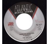 DRIFTERS - save the last dance for me / when my little girl is smiling 45 rpm single