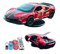 Drifting Car Dashboard Ornament - Alloy Model That Spins & Drifts with Vehicle Turns, Can Open Doors and Boot, DIY Premium Dashboard Décor & Gift (R006)