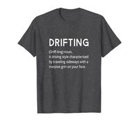 Drifting - Car Drift Funny Dictionary Style Boy Racer T-Shirt, Men, Dark Heather Grey, 5X-Large