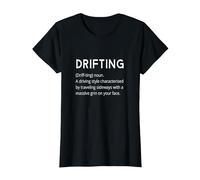 Drifting - Car Drift Funny Dictionary Style Boy Racer T-Shirt, Women, Black, 3X-Large