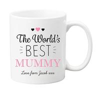 Drifting Ducks Personalised Mummy Mug Gift | Custom World's Best Mummy Ceramic Tea or Coffee Cup | Custom Love from Name