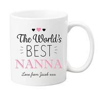 Drifting Ducks Personalised Sentimental Keepsake World’s Best Nanna Ceramic Mug Cup Mothers Day Birthday Gift from Grandchild