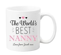 Drifting Ducks Personalised Sentimental Keepsake World’s Best Nanny Ceramic Mug Cup Mothers Day Birthday Gift from Grandchild