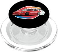 Drifting Queen - Racing Car Muscle Car Guy PopSockets PopGrip for MagSafe