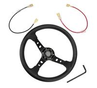 Drifting Sport Steering Wheel 14 Inch For Cars Racing Universal PU Car Racing Steering Wheels Paddle Shifter