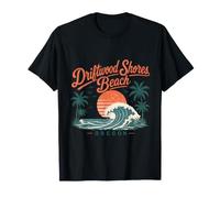 Driftwood Shores Beach Oregon Sunset Wave T-Shirt