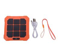 DriKou 6-in-1 Handheld Tic Tac Toe Game, Portable Rechargeable Electronic Memory Game Console, Multi-Mode Educational Puzzle Toy for Logic Memory Training, Screen for Kids 6-12 (Orange)