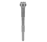 DriKou Alloy Hammer Chisel Bit for Electric Demolition Hammer Concrete Breaker (Round Head 7 Teeth)