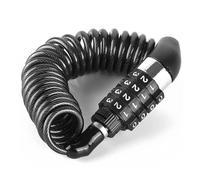 DriKou Bike Ring Lock,Wire Steel Cable Lock Anti Theft 4 Digit Password Bicycle Lock for Mountain Bikes Motorcycles Helmets