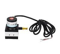 DriKou Draw Wire Encoder,Pulse Stroke Optional Incremental Cable Switch Dia 38mm 10-1200mm Range DC5-24V for testing machine air pipe production equipment printing equipment